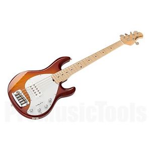 Music Man USA Stingray 5 HB - Honey Burst MN *NEW* musicman bass 3EQ ernie ball
