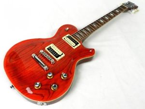 FUJIGEN Expert FL Red w/hard case Free shipping Bass guitar From JAPAN #D164