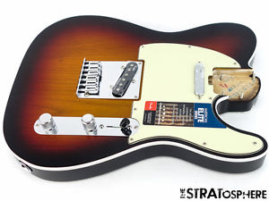 2016 American Fender ELITE Tele LOADED BODY USA Telecaster USA 3 Color Sunburst