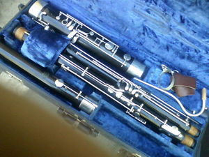 Affordable Linton 5K Student BASSOON with Bocal JUST ADJUSTED & READY TO PLAY #3