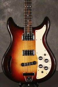 1968 Kustom K-200 Bass Sunburst AMAZING ROSEWOOD FRETBOARD!!!