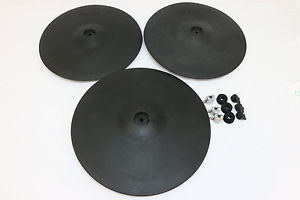 Roland THREE Cymbal Package ONE CY-15R Ride & TWO CY-14C Crash CY14C CY15R CY14