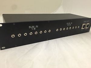 Passive Summing Mixer Custom 16x2