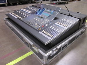 Yamaha M7CL 48 Channel Audio Mixer A to D Card, Meter Bridge and Road Case