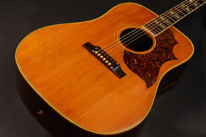 Gibson Country Western Natural Acoustic Guitar Bass Used Vintage 1965 from Japan
