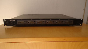 SONY MB-806A UHF Tuner Base Unit with 6 modules installed (AC 120v) (758-805Mhz)