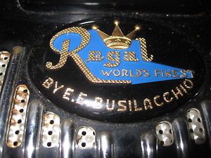 World's Finest!     Regal Accordion - by E.E.Busilacchio