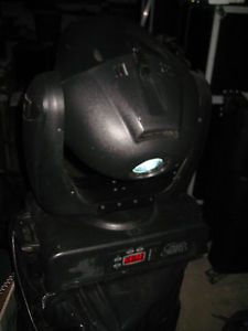 HES Studio Spot 250 moving head intelligent light color gobo pan + tilt w/ case