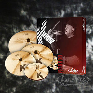 Zildjian K Custom Dark Cymbal Set with Free 18" Crash Cymbal KCD900
