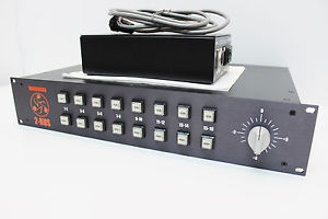 DANGEROUS 2-BUSS, 16 CHANNEL, ANALOG SUMMING MIXER! MANUAL AND ORIGINAL BOX!