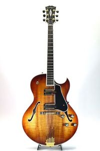 Seventy Seven Guitars HAWK KOA Custom Natural Furuako Used Electric Guitar Japan