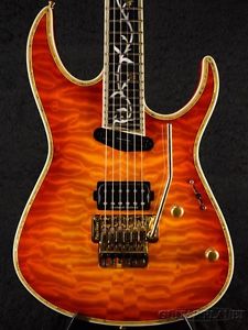 Edwards E-CY-165 CTM -Honey Sunburst- 2008 Electric Guitar Free Shipping