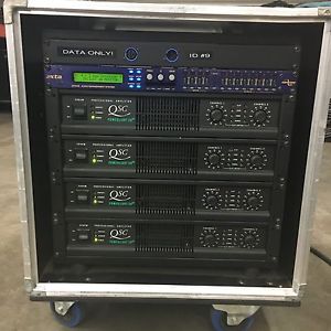 XTA DP448, QSC PL2.0HV 4 Mix Rack With L'Acoustics presets