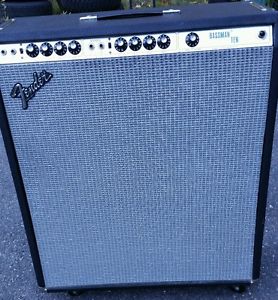 Vintage 78 Fender Bassman Ten 75w Tube Amplifier w/ Cover. Excellent condition!!