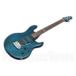Music Man USA Luke BFR Custom All Mahogany Translucent Teal *NEW (NOS)* lukather