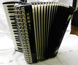 Spielbereites Akkordeon HOHNER ATLANTIC IV de luxe -4-chörig