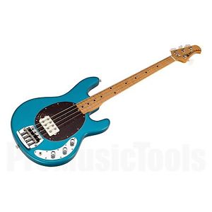 Music Man USA Classic Stingray 4 Lake Tahoe Blue MN Flamed neck *NEW* NOS* bass