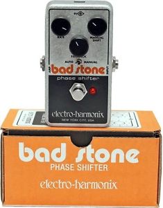 NEW Electro Harmonix Bad Stone Analog Phase Shifter Effects Pedal w/ 9V Batt