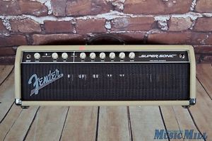 B-Stock Fender Super Sonic 60W Tube Guitar Amplifier Head Blonde