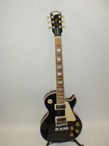 Gibson LP Les Paul Traditional Electric Guitar Ebony Finish Rosewood Fretboard