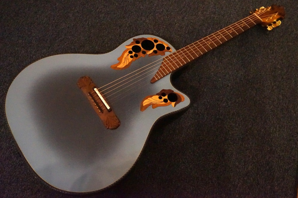 1995 Ovation Super Adamas 1587-8 Acoustic Electric Guitar w/Hardshell case