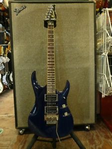 Maverick F-3 Glossy Blue Bass Floyd Rose equipped 24f Used Electric Guitar Japan