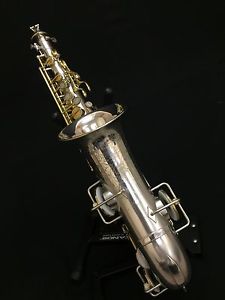 *Beautiful* 1925 Buescher True Tone Alto Saxophone Gold Keys New Pads Orig Snaps