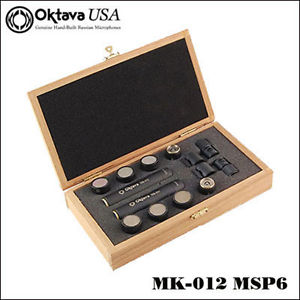 Oktava - MK-012 MSP6 FACTORY MATCHED PAIR - Black - New - Make Low Offer & Win!