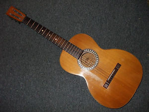 1920's - 30's  Lyon & Healy made LAKESIDE Oak back and sides Parlor Guitar
