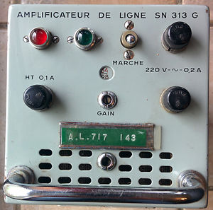 BELIN  LINE AMP  SB 313 G - VINTAGE TUBE  PREAMP DESIGNED FOR ORTF (French TV)