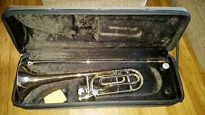 A Eastman Brass Trombone with Case