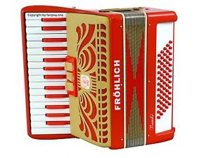 Akkordeon Fröhlich Bambi / Weltmeister Rubin