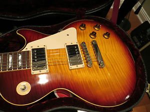 Gibson Custom Les Paul 1958  Flame Historic Reissue 2002 Pristine  Mint Unplayed