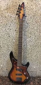 90's Aria Pro II Avante Steve Bailey 5 String Bass Guitar