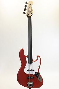 Crews Maniac Sound JB Traditional FL Custom Red Used Electric Bass Guitar Japan