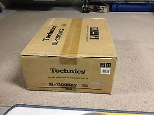 Brand New Technics SL-1200 MK2 Silver Turntable. *RARE*