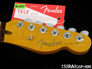 Fender American Standard Telecaster Tele NECK+ TUNERS USA Limited FIGURED Nitro