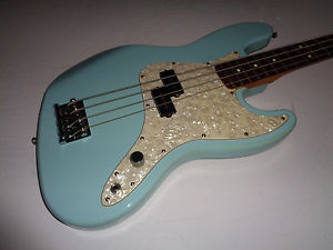 2002 Fender Mark Hoppus Precision Bass  Daphne Blue