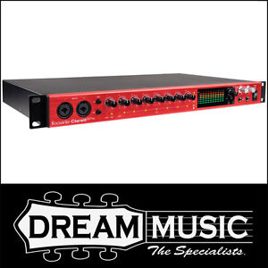 Focusrite Clarett 8Pre Thunderbolt Audio Interface w/ 8 Mic Preamps RRP$1849