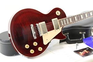 2011 Gibson Les Paul Traditional Plus Red Tiger Flame! All Original OHSC!