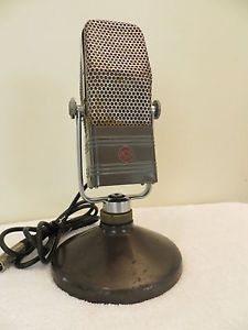 VINTAGE OLD RCA 44-BX ART DECO MID CENTURY RADIO STUDIO RIBBON MICROPHONE