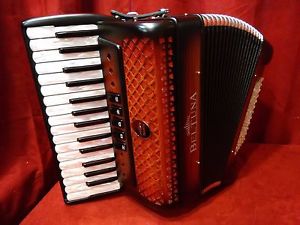 NEW Beltuna Piano Accordion Studio III Rosewood LMM 30/72 Made in Italy