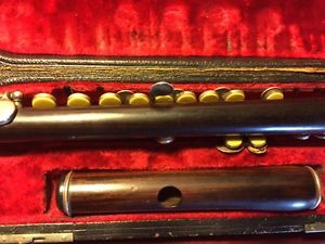 Vintage Haynes Mfg. Grenadilla Wood Piccolo w/ Silver Keys SN 8479 c1920
