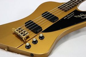 2013 Gibson USA 50th Anniversary Thunderbird Bass Bullion Gold Free Shipping