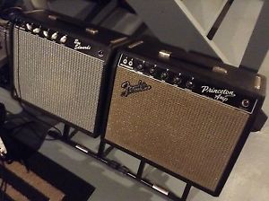 Vintage 1966 Fender Princeton Blackface Amplifier Amp Non Reverb