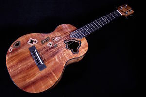 CUSTOM ANA'OLE "HAWAIIAN ISLANDS" TENOR UKULELE / Ukulelefriend.com