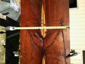 Exotic wood, Cocobolo Rosewood, two bookmatch boards, #16/#18
