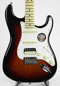 Fender American Standard Stratocaster HSS Shawbucker 3 Color Sunburst w/OHSC