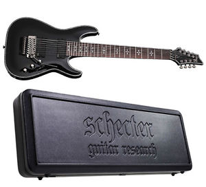 Schecter Hellraiser C-8 FR BLK Black C8  *NEW* PLUS SCHECTER HARD SHELL CASE!