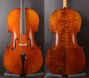 Giuseppe Guarneri 1710 Copy! Best Model Cello,Master performance!